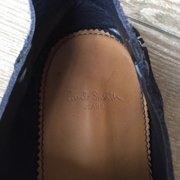 SOLD Paul Smith 🥀 Suede & Leather Boat Shoes - Picture 5 of 8